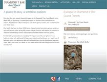 Tablet Screenshot of diamond7bar.com